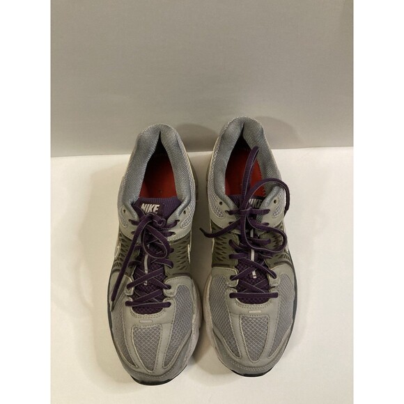 Nike  Zoom Vomero 6 Womens Running Shoe Size 8.5 Gray Purple Athletic Sneaker - Picture 4 of 11